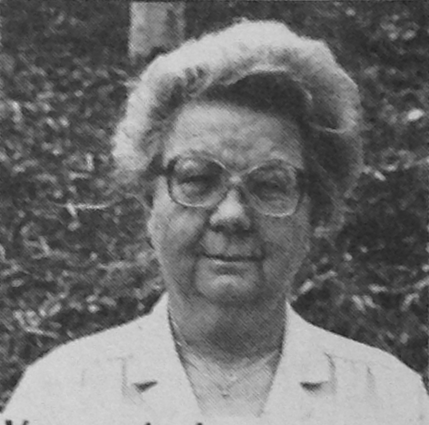 Verena Anderson, 1982